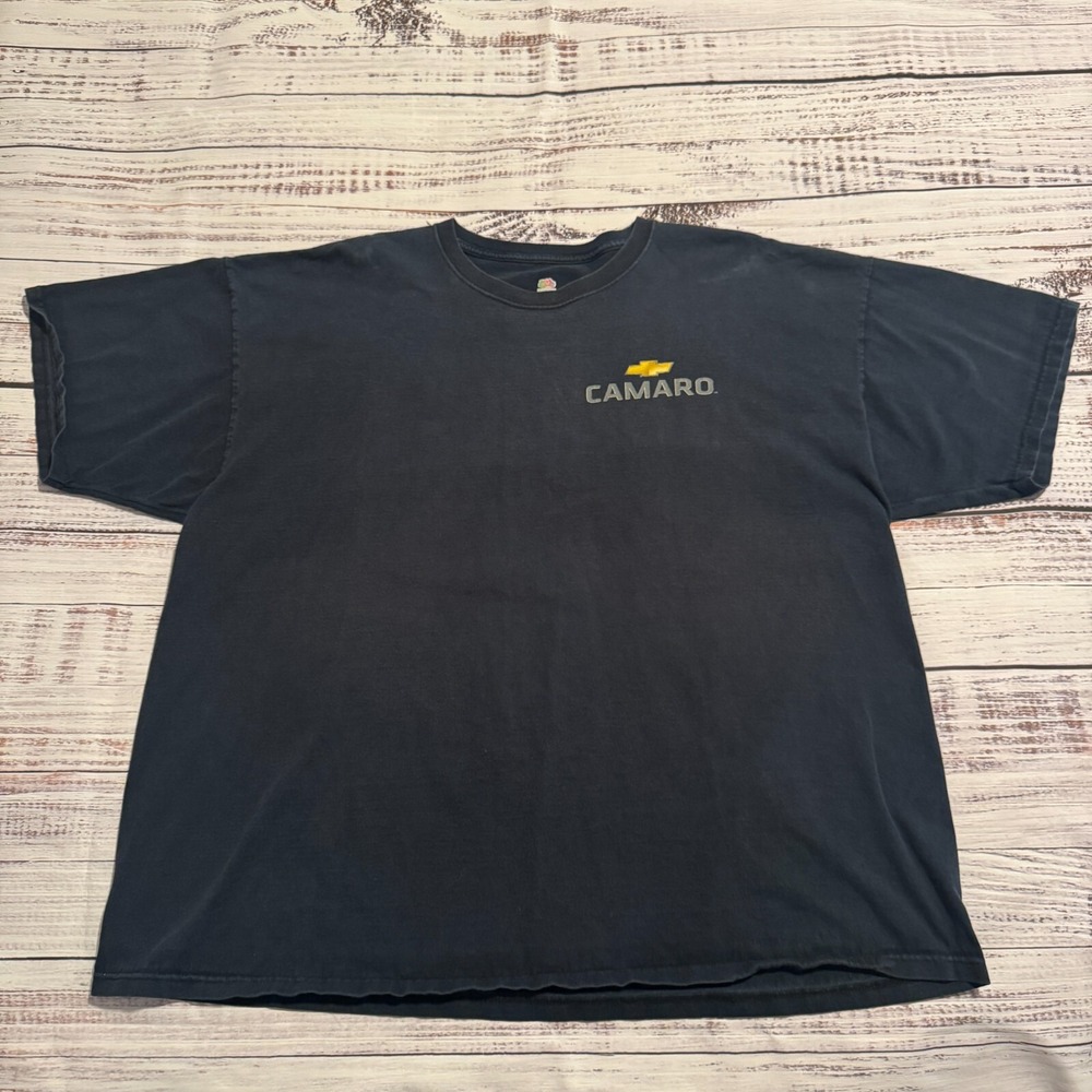 Vintage 90s Chevrolet Camero T Shirt Chevy Black Men's‎ Size 3XL